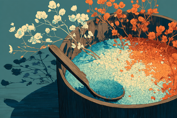 DIY bath salts: Individual relaxation for body and mind